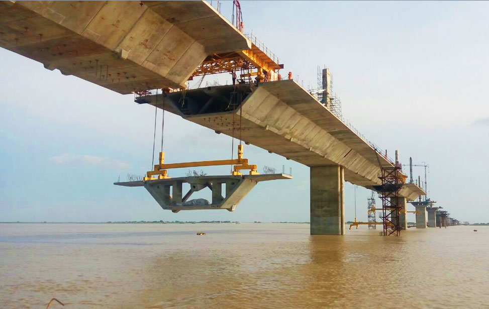 Ganga River Bridge