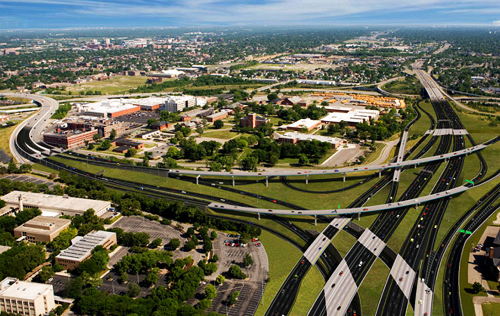 I-71/I-670 Columbus Crossroads Interchange