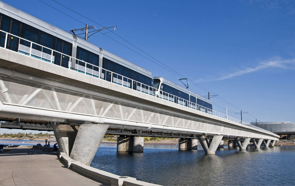 Tempe Town Lake Light Rail Bridge